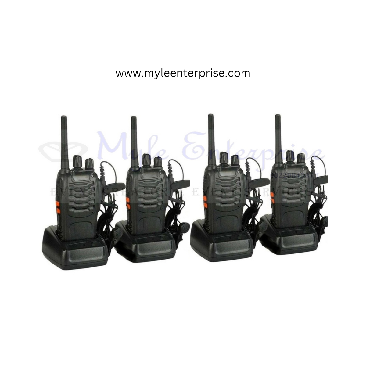 Walkie talkie rental (per piece/set)