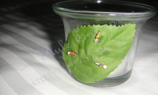 Decorated Candle Holder