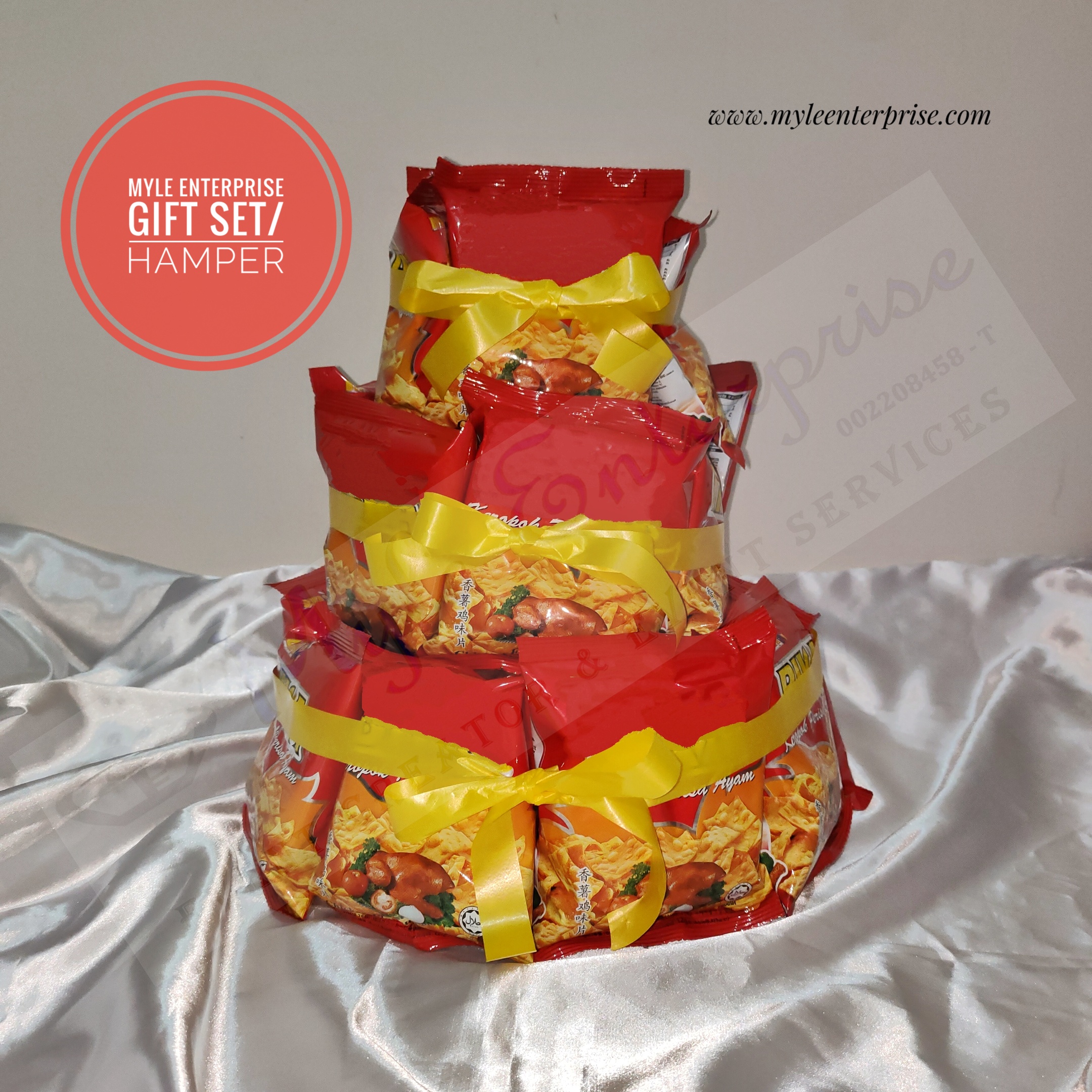 MyleEnterprise_3tierSnacksGiftSet/Hamper