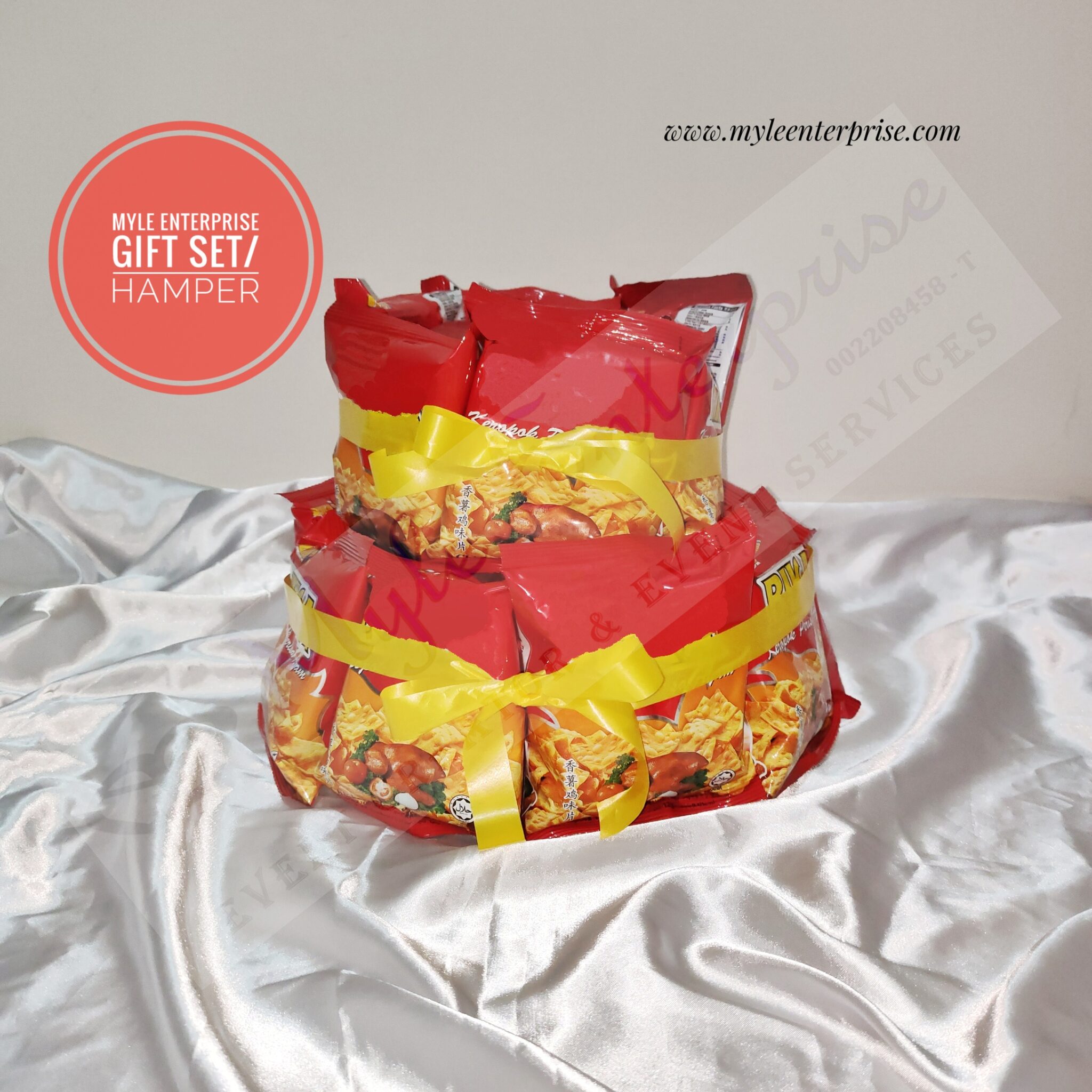 2 Tier Snacks Gift Set/Hamper Myle Enterprise