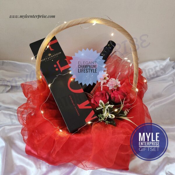 Myle Enterprise Premium Drink Gift Basket Elegant