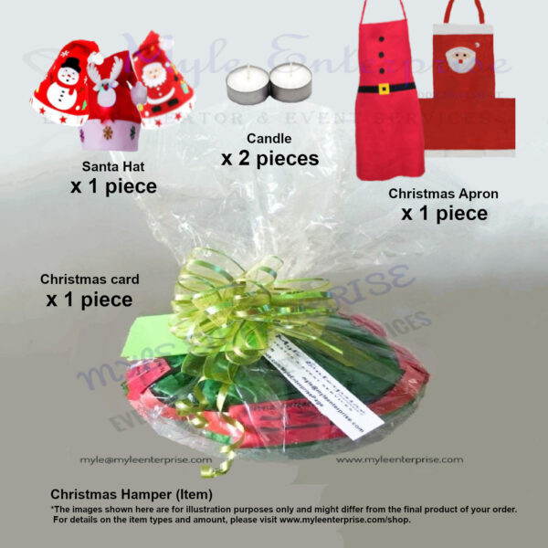 Myle Enterprise Christmas hamper, items