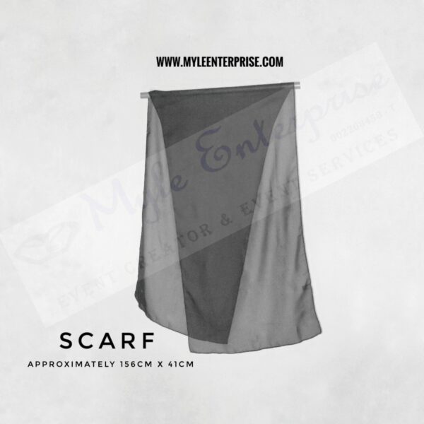 Scarf Noir, black