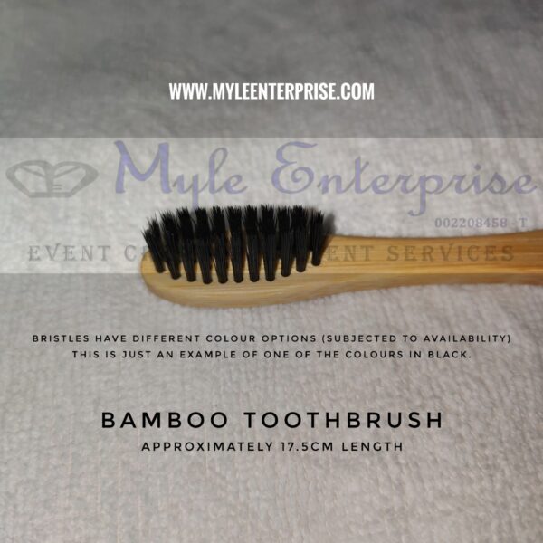 Myle Enterprise Bamboo Toothbrush, bristles colour option