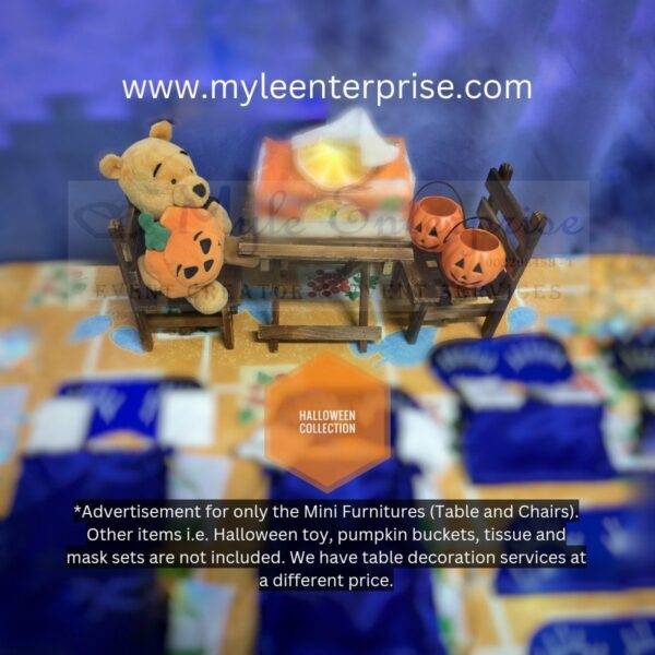 Myle Enterprise Halloween Decoration Mini Furniture Set